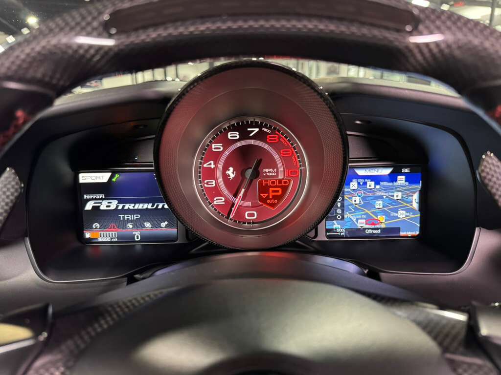 2021 Ferrari F8 Tributo Rosso Corsa paint,Daytona style seats,front lifter,JBL audio,carbon galore AND MUCH MORE!! Fort Lauderdale FL