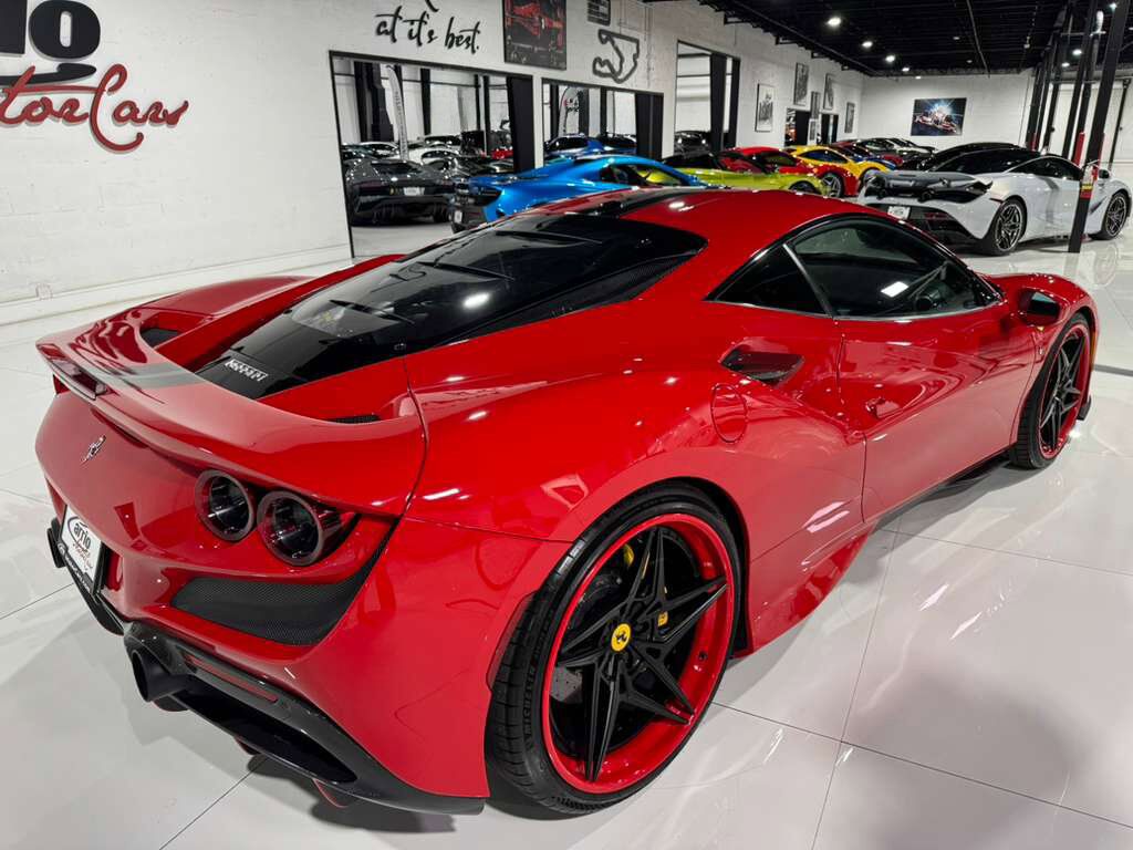2021 Ferrari F8 Tributo Rosso Corsa paint,Daytona style seats,front lifter,JBL audio,carbon galore AND MUCH MORE!! Fort Lauderdale FL