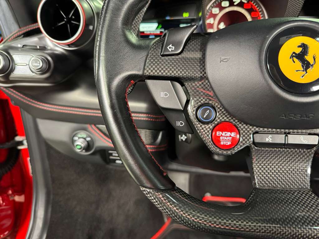 2021 Ferrari F8 Tributo Rosso Corsa paint,Daytona style seats,front lifter,JBL audio,carbon galore AND MUCH MORE!! Fort Lauderdale FL
