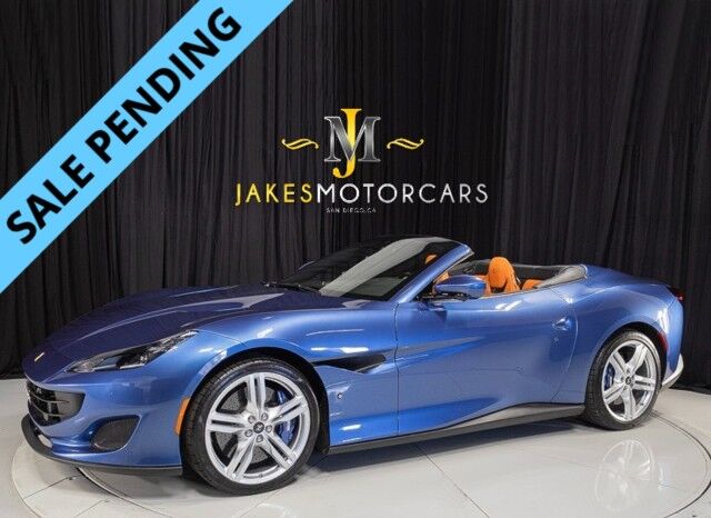 2021 Ferrari Portofino ($290,929 MSRP!!) *SPECIAL ORDERED MANDARIN ORANGE INTERIOR* *ONLY 4900 MILES* *$73,925 IN FACTORY OPTIONS!*
