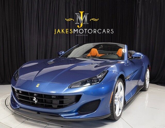 2021 Ferrari Portofino ($290,929 MSRP!!) *SPECIAL ORDERED MANDARIN ORANGE INTERIOR* *ONLY 4900 MILES* *$73,925 IN FACTORY OPTIONS!* San Diego CA