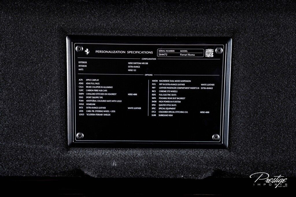 2021 Ferrari Roma North Miami Beach FL