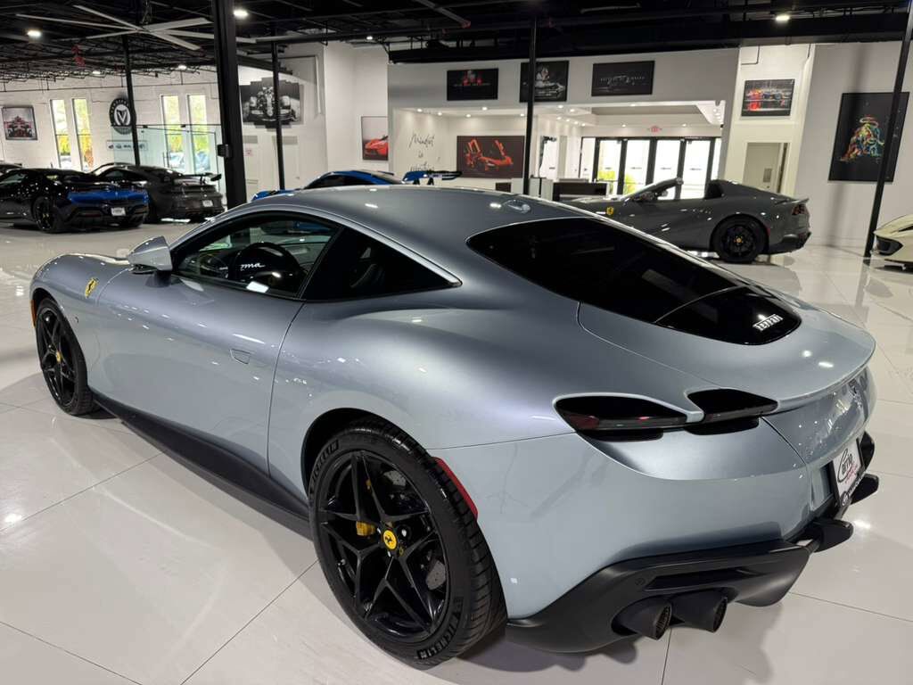 2021 Ferrari Roma Atelier New York build, Grigio Alloy paint, Blu Sterling interior, carbon galore AND MUCH MORE!!! Fort Lauderdale FL