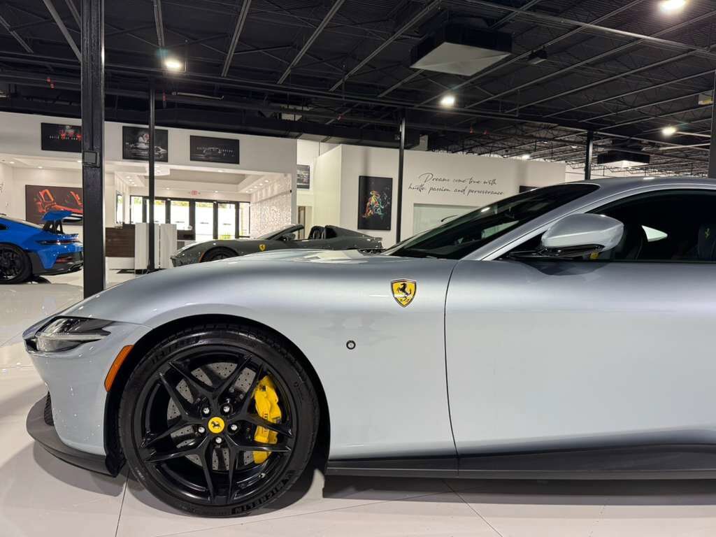 2021 Ferrari Roma Atelier New York build, Grigio Alloy paint, Blu Sterling interior, carbon galore AND MUCH MORE!!! Fort Lauderdale FL
