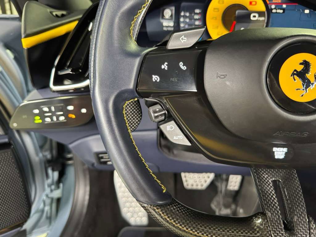 2021 Ferrari Roma Atelier New York build, Grigio Alloy paint, Blu Sterling interior, carbon galore AND MUCH MORE!!! Fort Lauderdale FL
