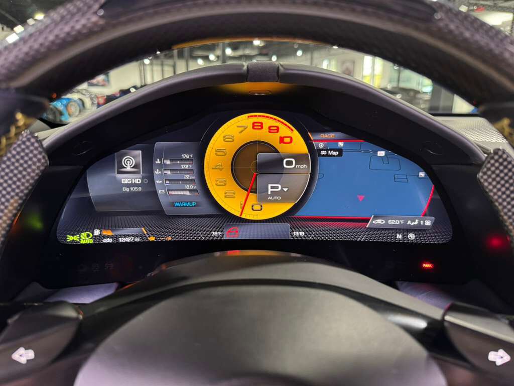 2021 Ferrari Roma Atelier New York build, Grigio Alloy paint, Blu Sterling interior, carbon galore AND MUCH MORE!!! Fort Lauderdale FL