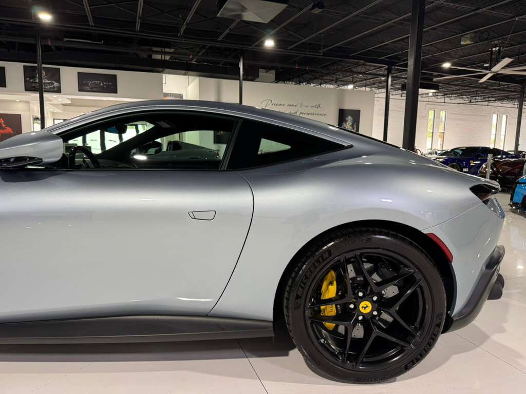 2021 Ferrari Roma Atelier New York build, Grigio Alloy paint, Blu Sterling interior, carbon galore AND MUCH MORE!!! Fort Lauderdale FL