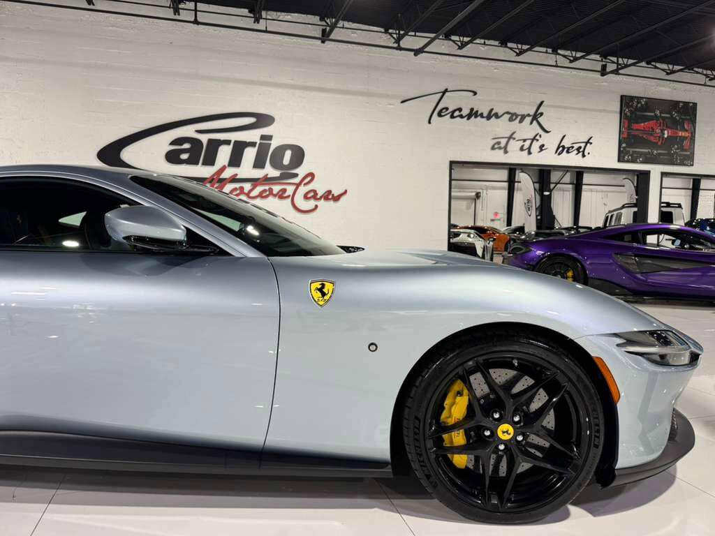 2021 Ferrari Roma Atelier New York build, Grigio Alloy paint, Blu Sterling interior, carbon galore AND MUCH MORE!!! Fort Lauderdale FL