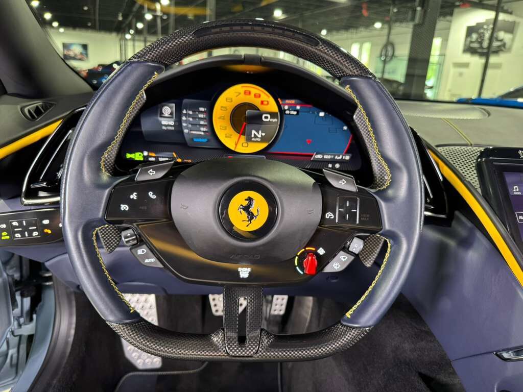 2021 Ferrari Roma Atelier New York build, Grigio Alloy paint, Blu Sterling interior, carbon galore AND MUCH MORE!!! Fort Lauderdale FL