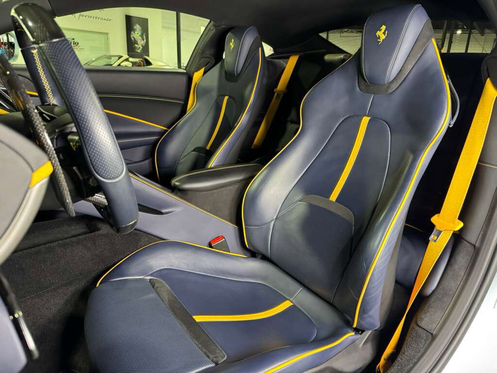 2021 Ferrari Roma Atelier New York build, Grigio Alloy paint, Blu Sterling interior, carbon galore AND MUCH MORE!!! Fort Lauderdale FL