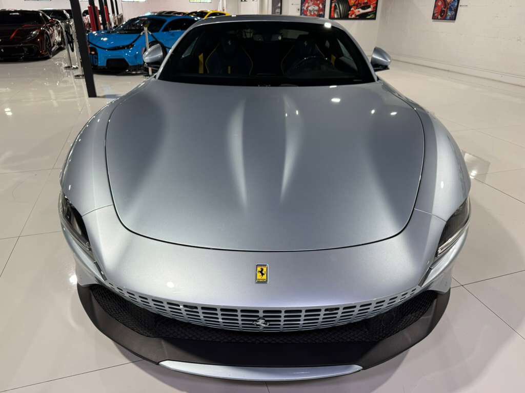 2021 Ferrari Roma Atelier New York build, Grigio Alloy paint, Blu Sterling interior, carbon galore AND MUCH MORE!!! Fort Lauderdale FL