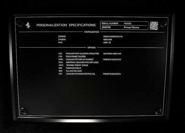 2021 Ferrari Roma *ONLY 3100 MILES* *PASSENGER DISPLAY* *EXTENDED WARRANTY* San Diego CA