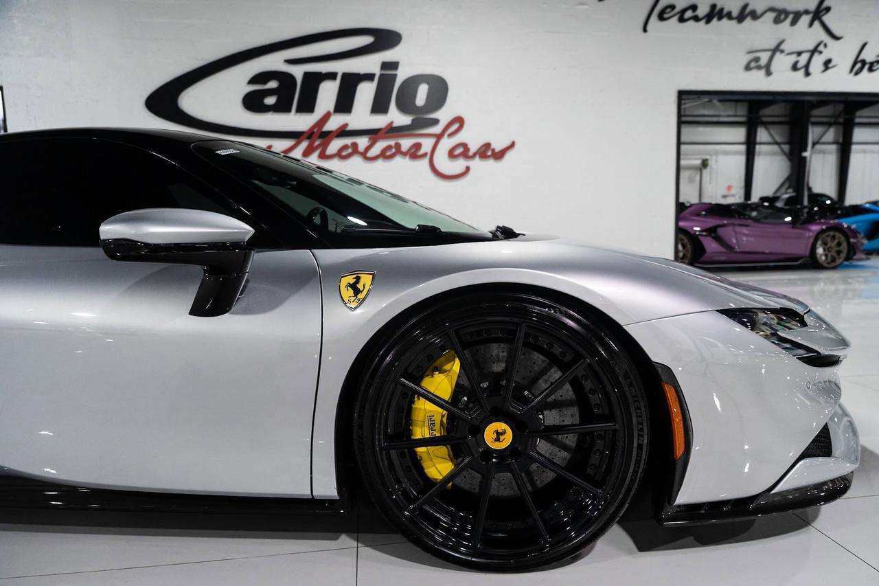 2021 Ferrari SF90 Stradale Atelier New York,two-tone,Argento Nurburgring paint,extended Fiorano pack,carbon galore & MUCH MORE! Fort Lauderdale FL