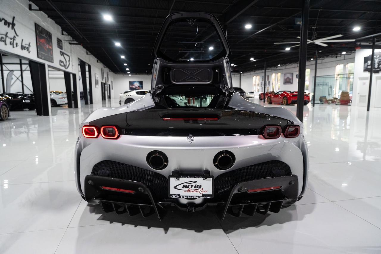 2021 Ferrari SF90 Stradale Atelier New York,two-tone,Argento Nurburgring paint,extended Fiorano pack,carbon galore & MUCH MORE! Fort Lauderdale FL