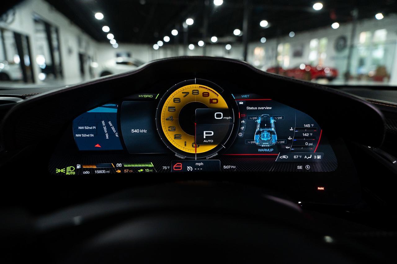 2021 Ferrari SF90 Stradale Atelier New York,two-tone,Argento Nurburgring paint,extended Fiorano pack,carbon galore & MUCH MORE! Fort Lauderdale FL