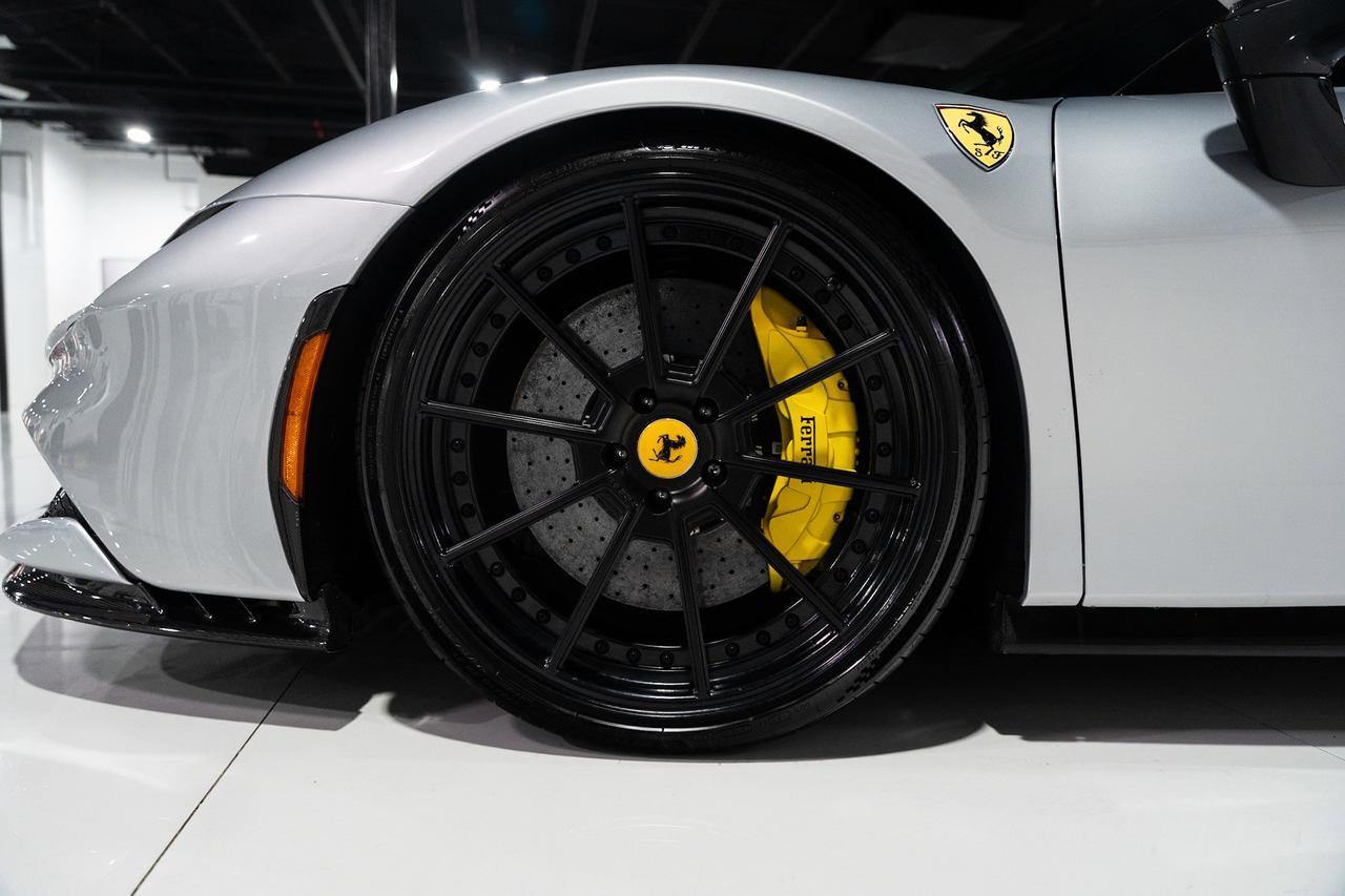 2021 Ferrari SF90 Stradale Atelier New York,two-tone,Argento Nurburgring paint,extended Fiorano pack,carbon galore & MUCH MORE! Fort Lauderdale FL