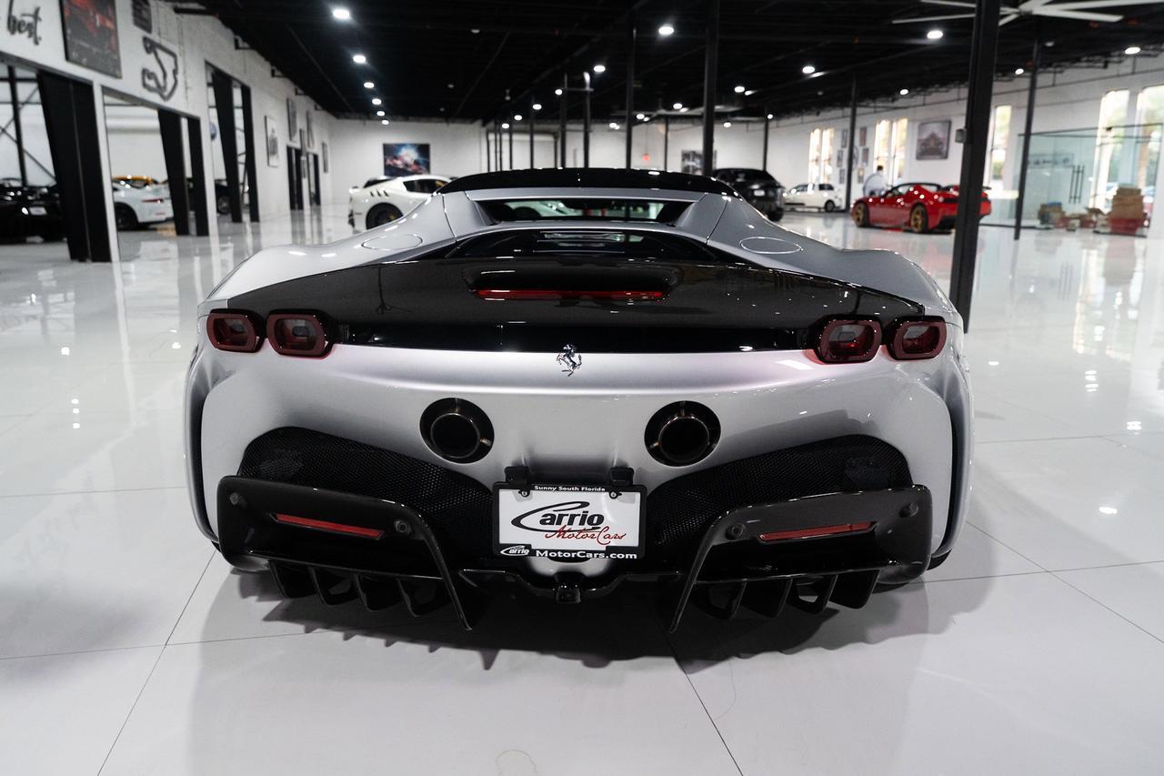 2021 Ferrari SF90 Stradale Atelier New York,two-tone,Argento Nurburgring paint,extended Fiorano pack,carbon galore & MUCH MORE! Fort Lauderdale FL