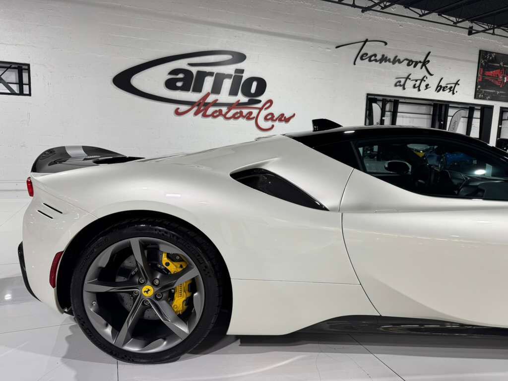 2021 Ferrari SF90 Stradale Bianco Italia paint, Extended Fiorano pack, JBL audio, forged wheels, carbon galore AND MUCH MORE!!! Fort Lauderdale FL