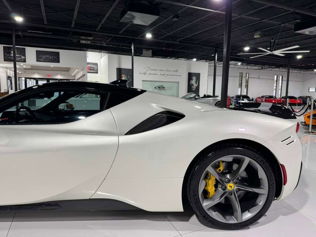 2021 Ferrari SF90 Stradale Bianco Italia paint, Extended Fiorano pack, JBL audio, forged wheels, carbon galore AND MUCH MORE!!! Fort Lauderdale FL