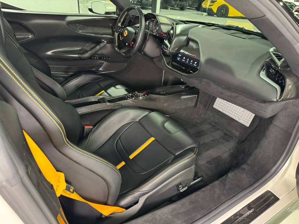 2021 Ferrari SF90 Stradale Bianco Italia paint, Extended Fiorano pack, JBL audio, forged wheels, carbon galore AND MUCH MORE!!! Fort Lauderdale FL