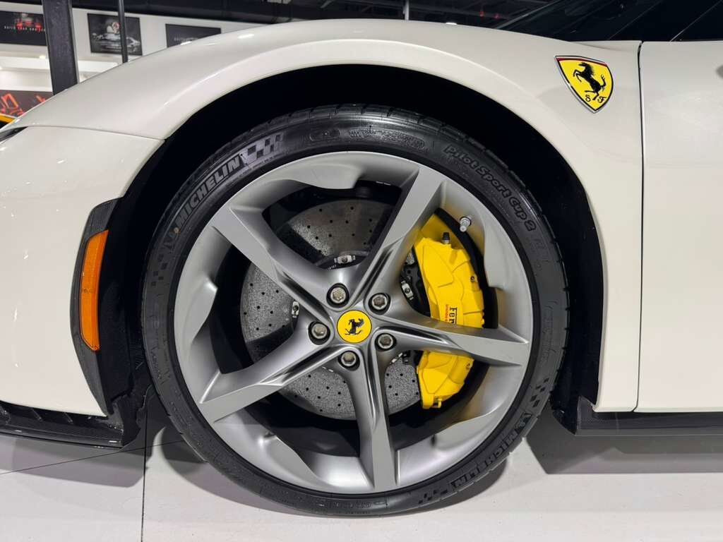 2021 Ferrari SF90 Stradale Bianco Italia paint, Extended Fiorano pack, JBL audio, forged wheels, carbon galore AND MUCH MORE!!! Fort Lauderdale FL
