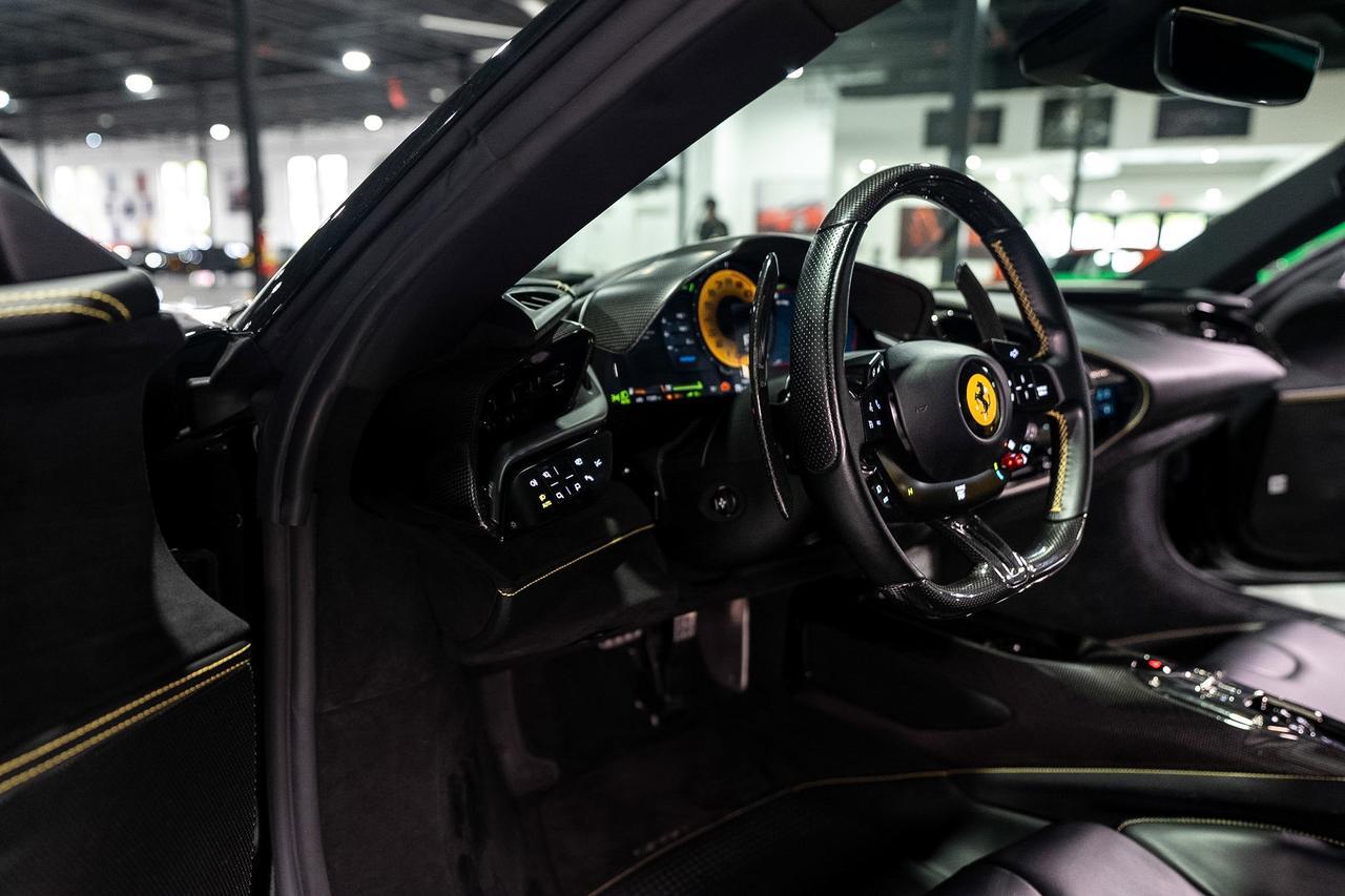 2021 Ferrari SF90 Stradale Nero Daytona paint, Extra-Range interior, suspension lifter, JBL audio, carbon galore AND MUCH MORE! Fort Lauderdale FL