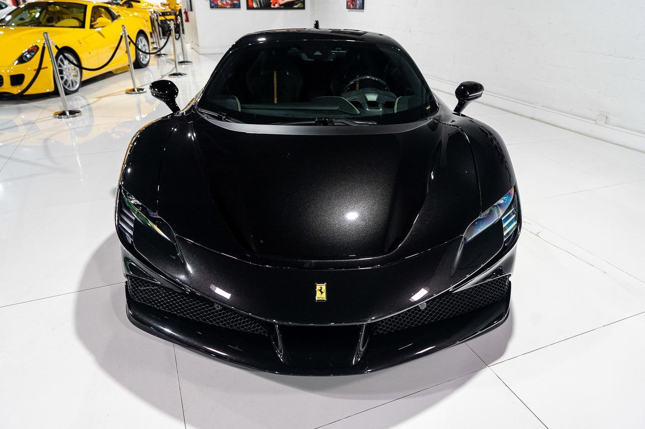 2021 Ferrari SF90 Stradale Nero Daytona paint, Extra-Range interior, suspension lifter, JBL audio, carbon galore AND MUCH MORE!