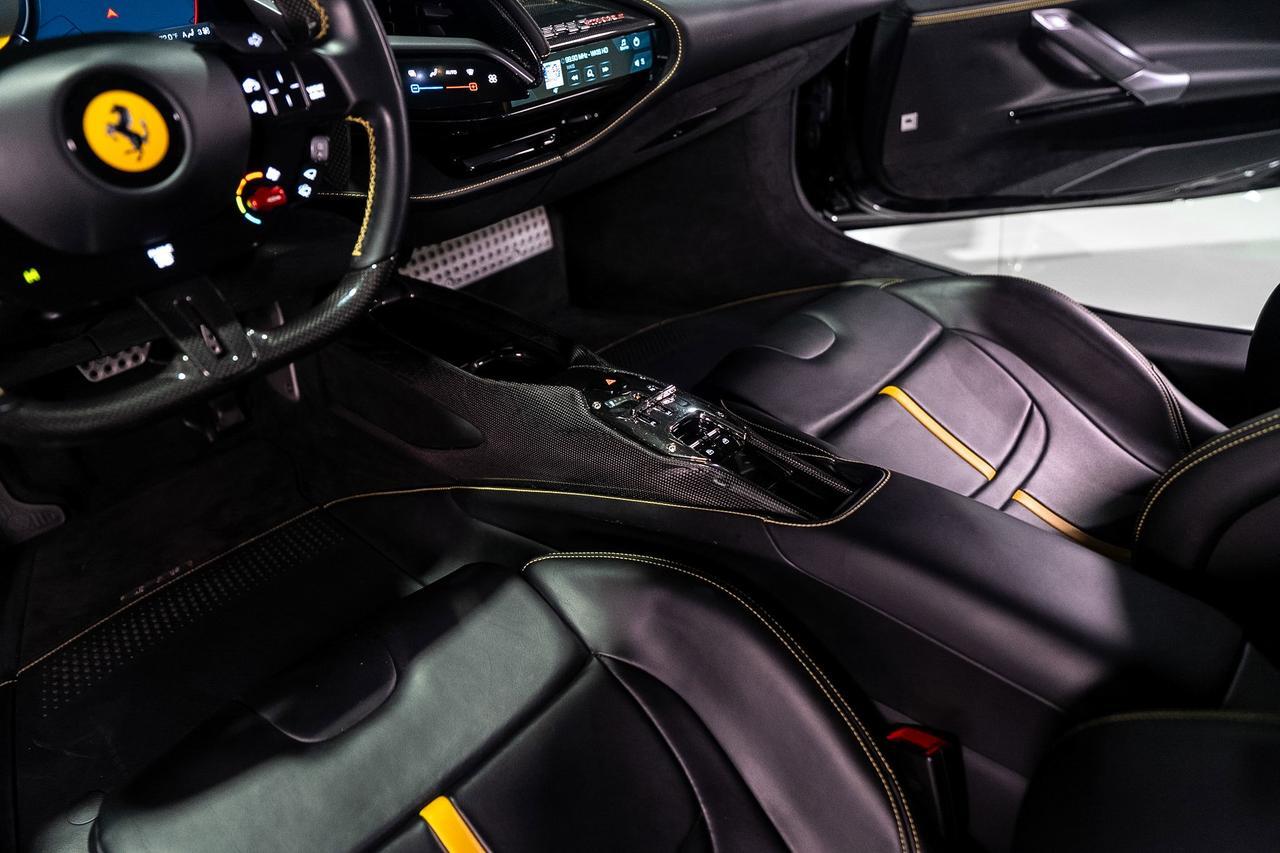 2021 Ferrari SF90 Stradale Nero Daytona paint, Extra-Range interior, suspension lifter, JBL audio, carbon galore AND MUCH MORE! Fort Lauderdale FL
