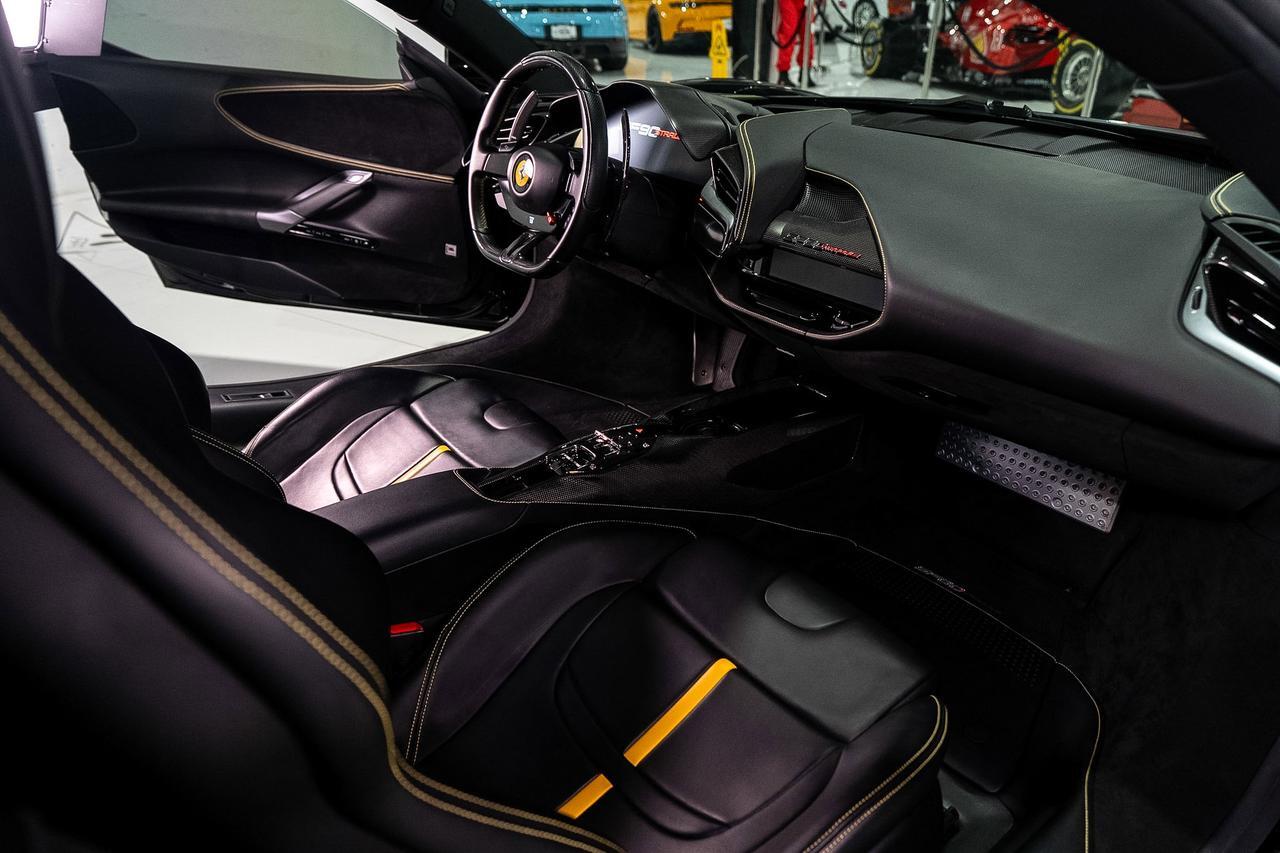 2021 Ferrari SF90 Stradale Nero Daytona paint, Extra-Range interior, suspension lifter, JBL audio, carbon galore AND MUCH MORE! Fort Lauderdale FL