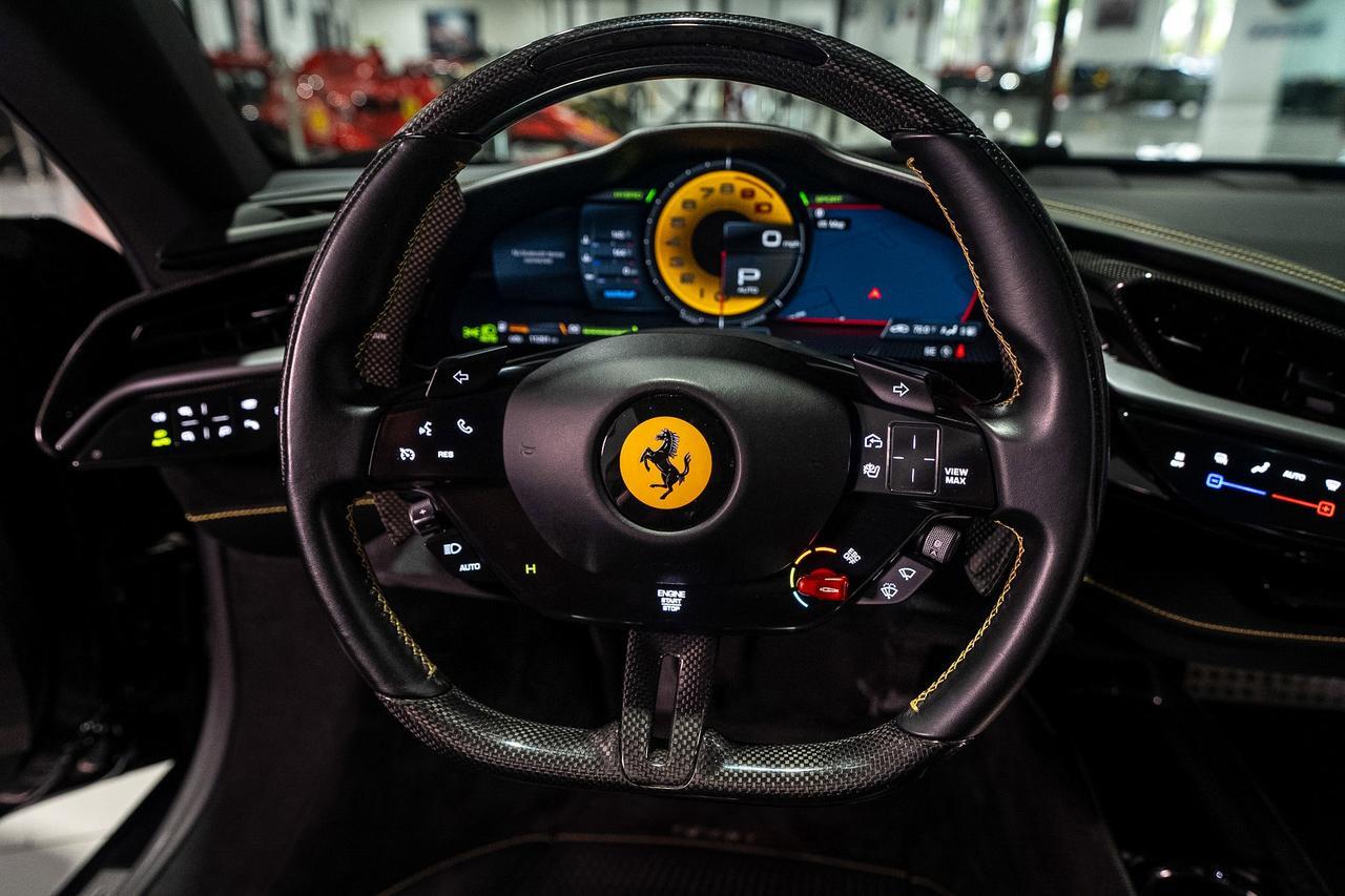 2021 Ferrari SF90 Stradale Nero Daytona paint, Extra-Range interior, suspension lifter, JBL audio, carbon galore AND MUCH MORE! Fort Lauderdale FL