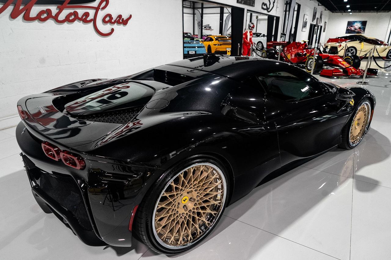 2021 Ferrari SF90 Stradale Nero Daytona paint, Extra-Range interior, suspension lifter, JBL audio, carbon galore AND MUCH MORE! Fort Lauderdale FL