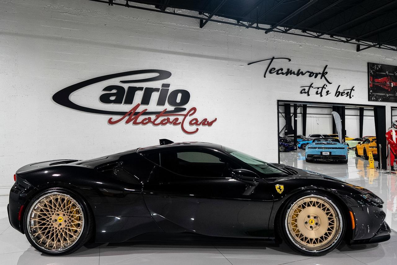 2021 Ferrari SF90 Stradale Nero Daytona paint, Extra-Range interior, suspension lifter, JBL audio, carbon galore AND MUCH MORE! Fort Lauderdale FL