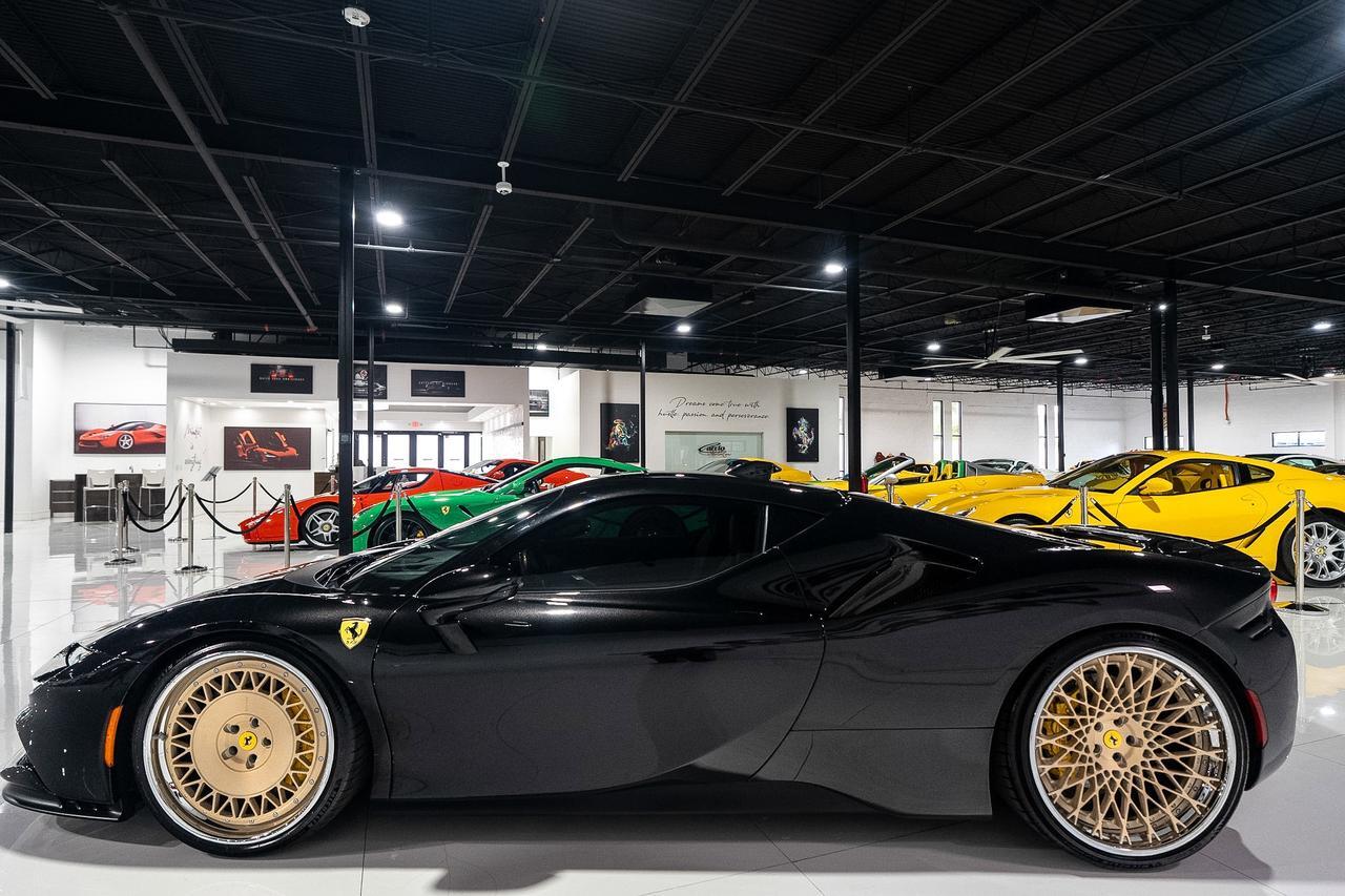 2021 Ferrari SF90 Stradale Nero Daytona paint, Extra-Range interior, suspension lifter, JBL audio, carbon galore AND MUCH MORE! Fort Lauderdale FL
