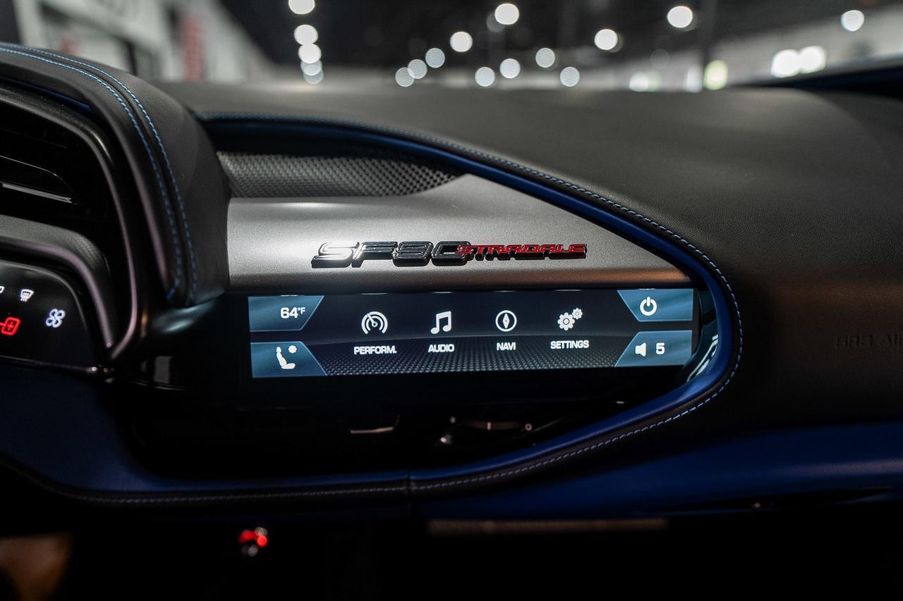 2021 Ferrari SF90 Stradale Rosso Corsa paint, Azzurro Santorini interior, suspension lifter, scuderia shields AND MUCH MORE!!! Fort Lauderdale FL