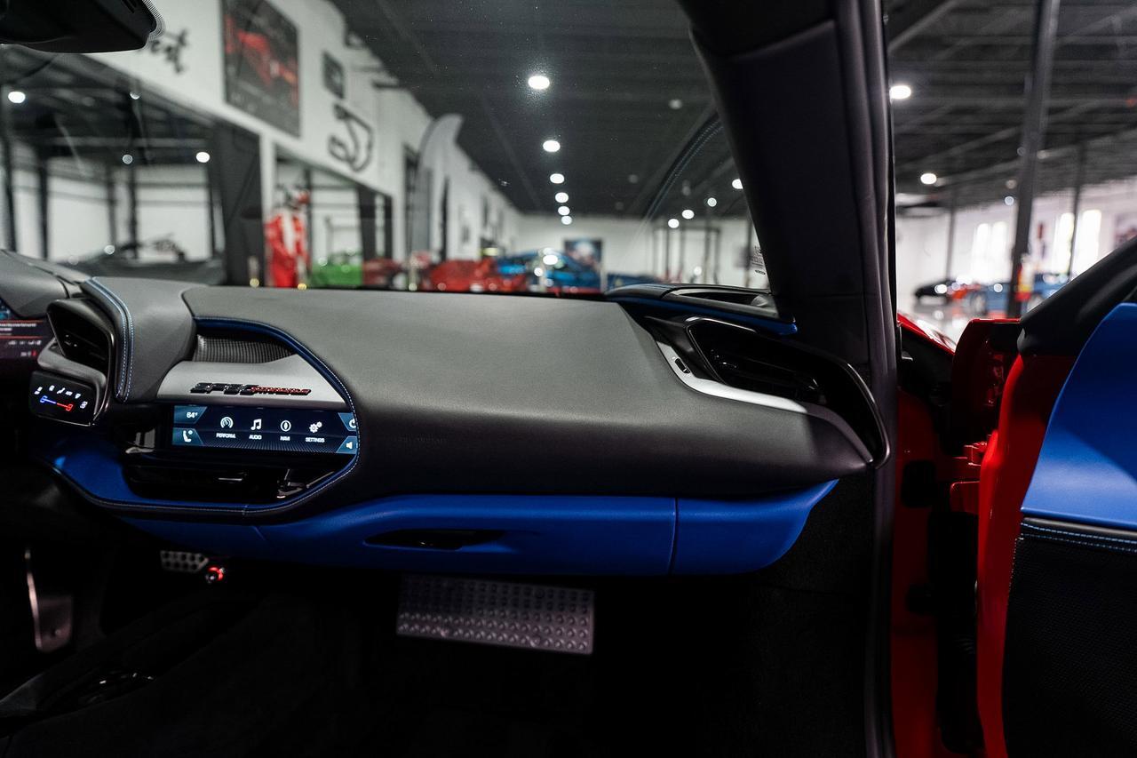 2021 Ferrari SF90 Stradale Rosso Corsa paint, Azzurro Santorini interior, suspension lifter, scuderia shields AND MUCH MORE!!! Fort Lauderdale FL