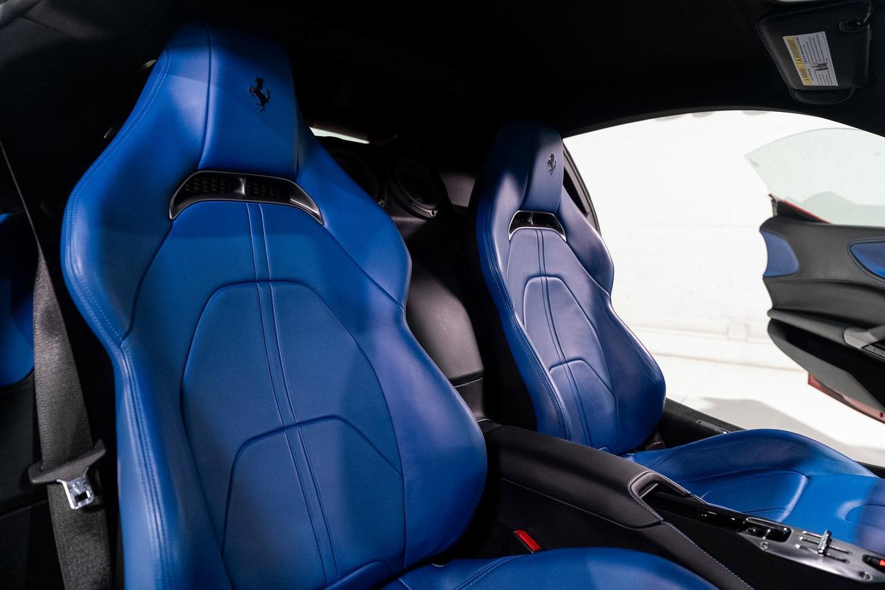 2021 Ferrari SF90 Stradale Rosso Corsa paint, Azzurro Santorini interior, suspension lifter, scuderia shields AND MUCH MORE!!! Fort Lauderdale FL