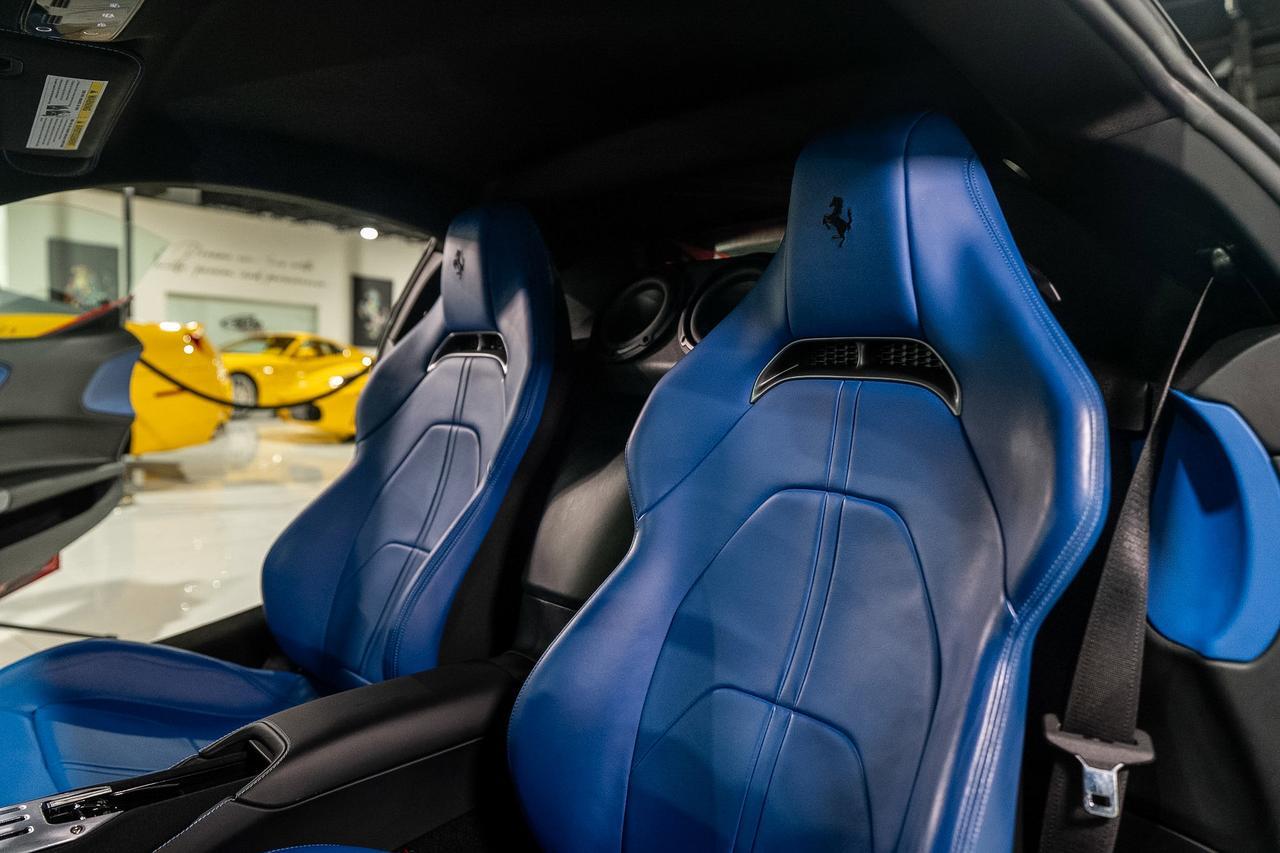 2021 Ferrari SF90 Stradale Rosso Corsa paint, Azzurro Santorini interior, suspension lifter, scuderia shields AND MUCH MORE!!! Fort Lauderdale FL