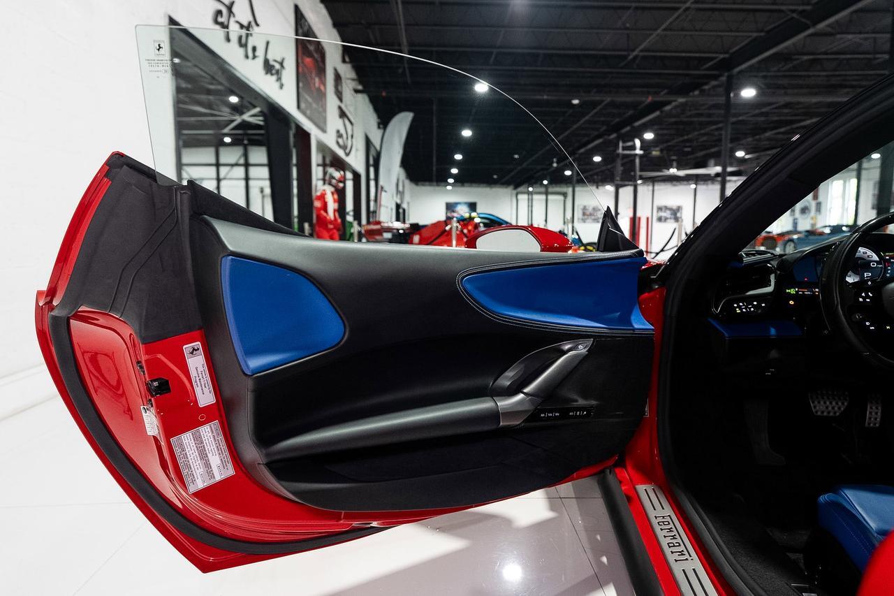 2021 Ferrari SF90 Stradale Rosso Corsa paint, Azzurro Santorini interior, suspension lifter, scuderia shields AND MUCH MORE!!! Fort Lauderdale FL