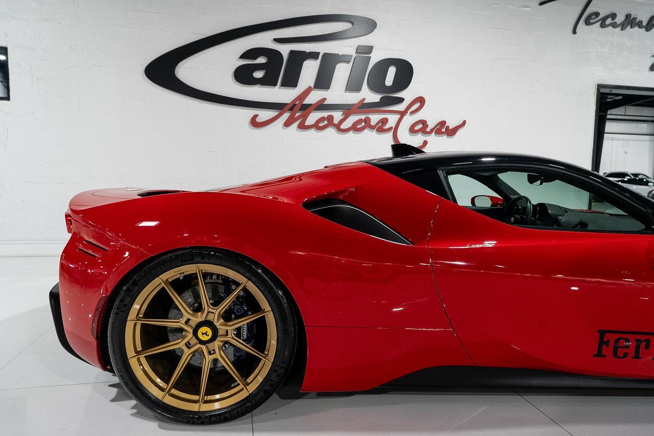 2021 Ferrari SF90 Stradale Rosso Corsa paint, Azzurro Santorini interior, suspension lifter, scuderia shields AND MUCH MORE!!! Fort Lauderdale FL