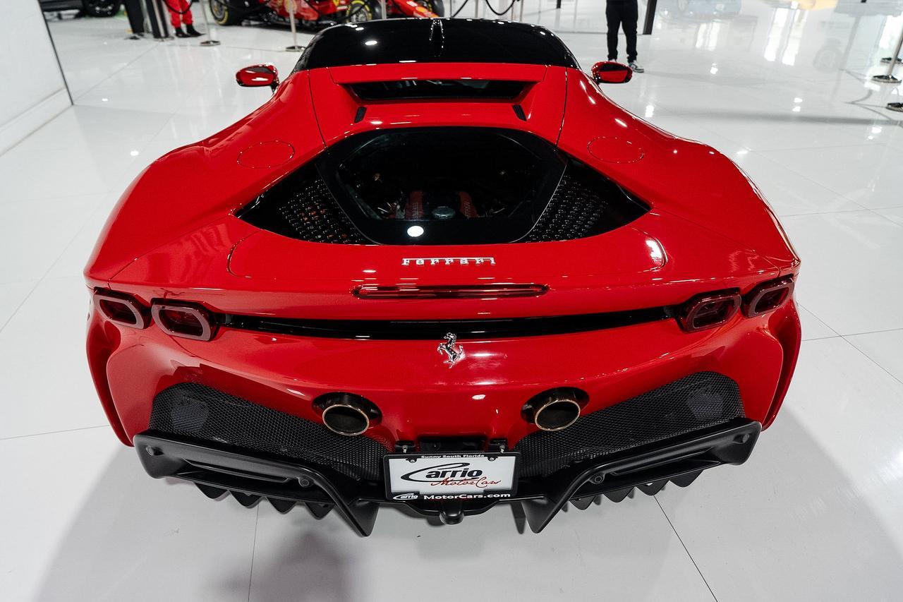 2021 Ferrari SF90 Stradale Rosso Corsa paint, Azzurro Santorini interior, suspension lifter, scuderia shields AND MUCH MORE!!! Fort Lauderdale FL