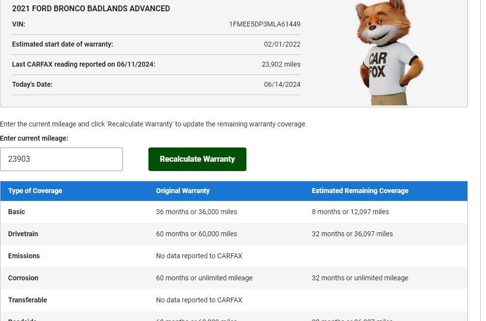 2021 Ford Bronco Badlands 4WD Minocqua WI