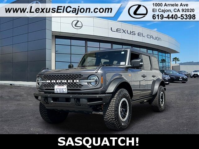 2021 Ford Bronco Badlands San Diego County CA