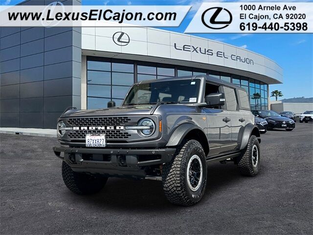 2021 Ford Bronco Badlands San Diego County CA