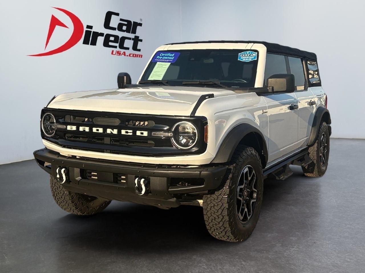 2021 Ford Bronco Big Bend, BLACK TUBULAR SIDE STEPS, SOFT TOP, AUTO START/STOP, BRUSH GUARD, PUSH BUTTON START, APPLE CARPLAY/ANDROID AUTO, PRE COLLISION ASSIST, FENDER TIE DOWN HOOKS, CLEAN CARFAX, LOW MILES, RIDE ON THE HIGH ROAD! Virginia Beach VA