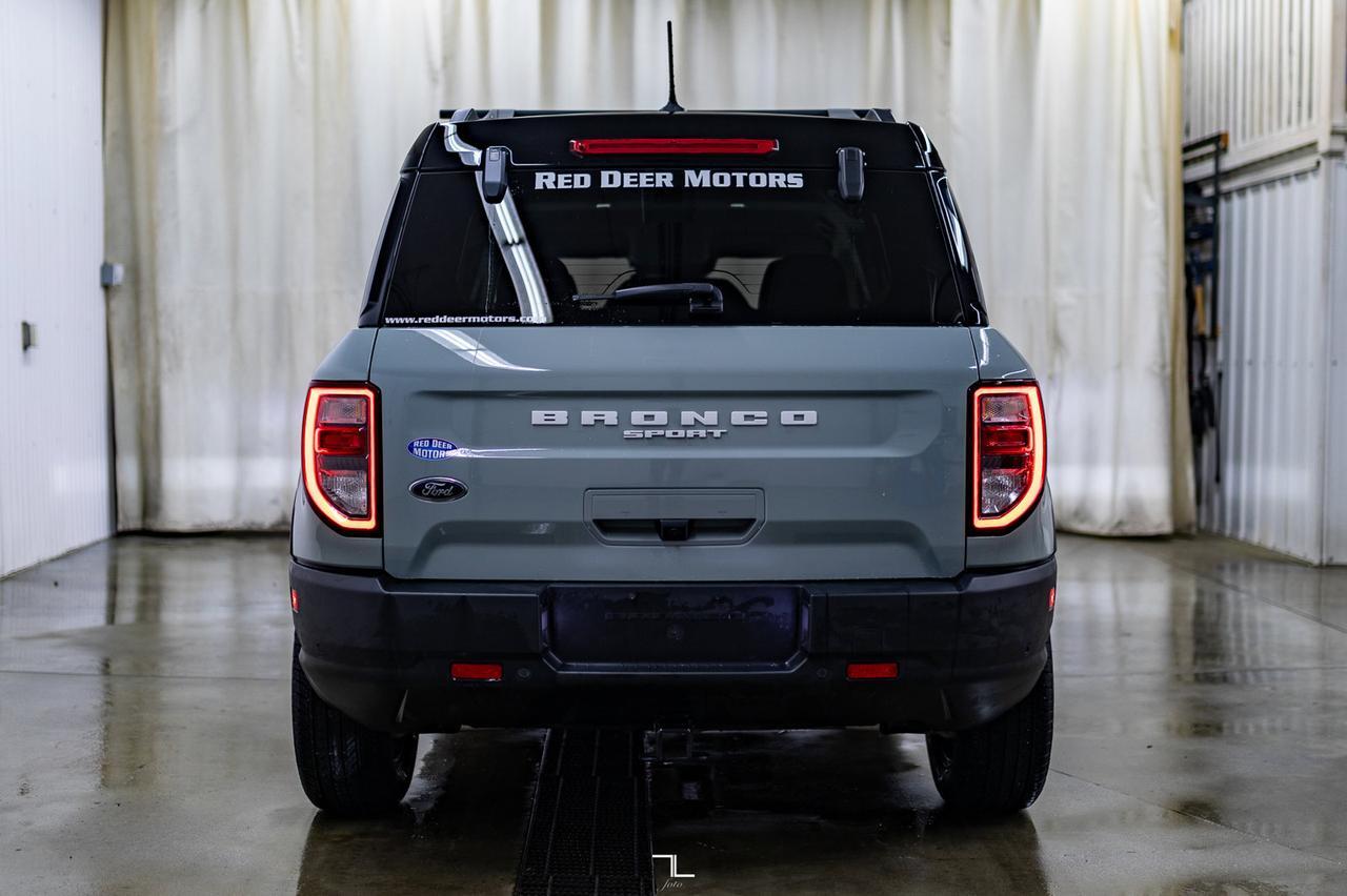 2021 Ford Bronco Sport 4x4 Outer Banks Leather BCam Red Deer AB