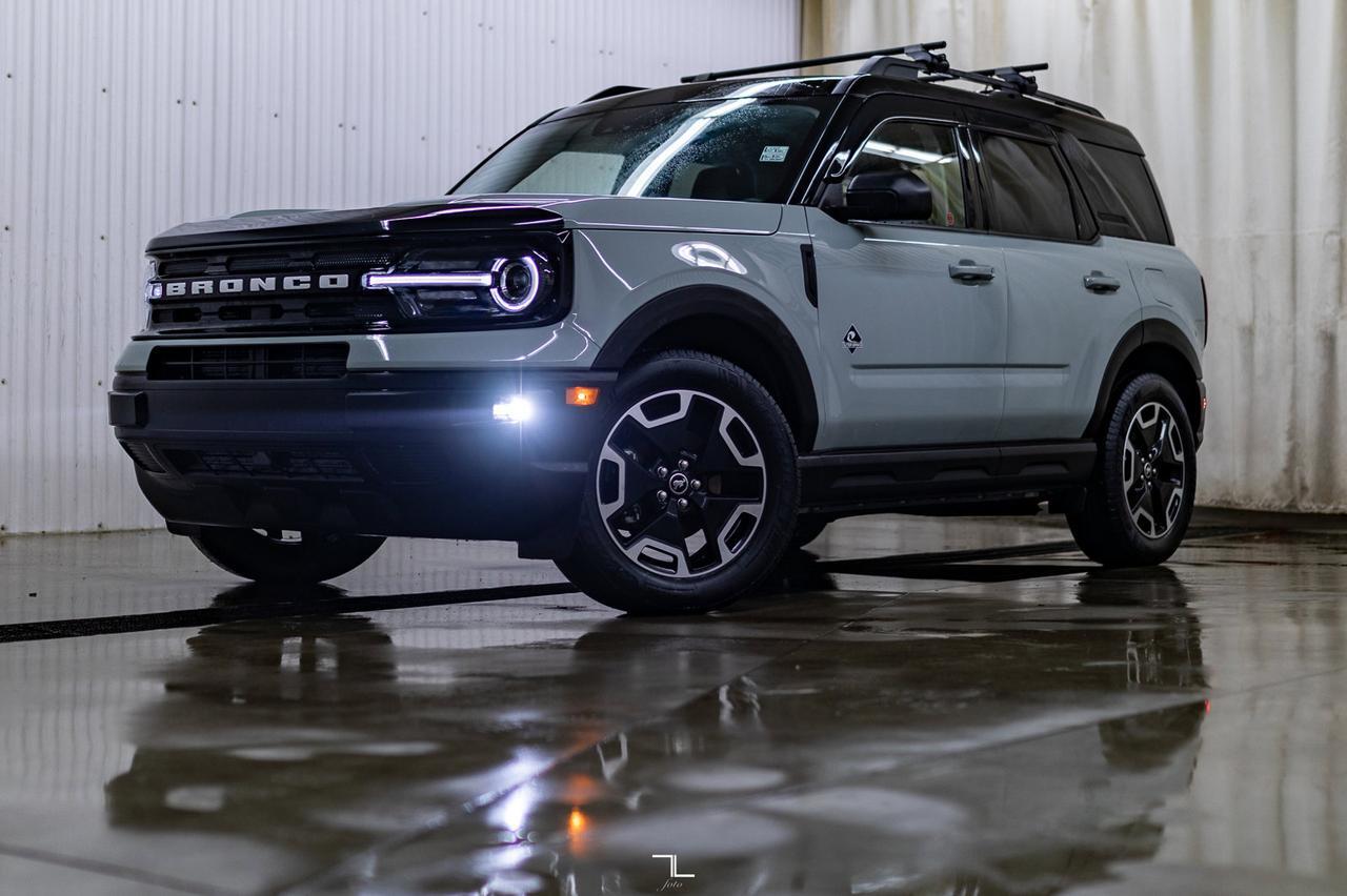 2021 Ford Bronco Sport 4x4 Outer Banks Leather BCam Red Deer AB