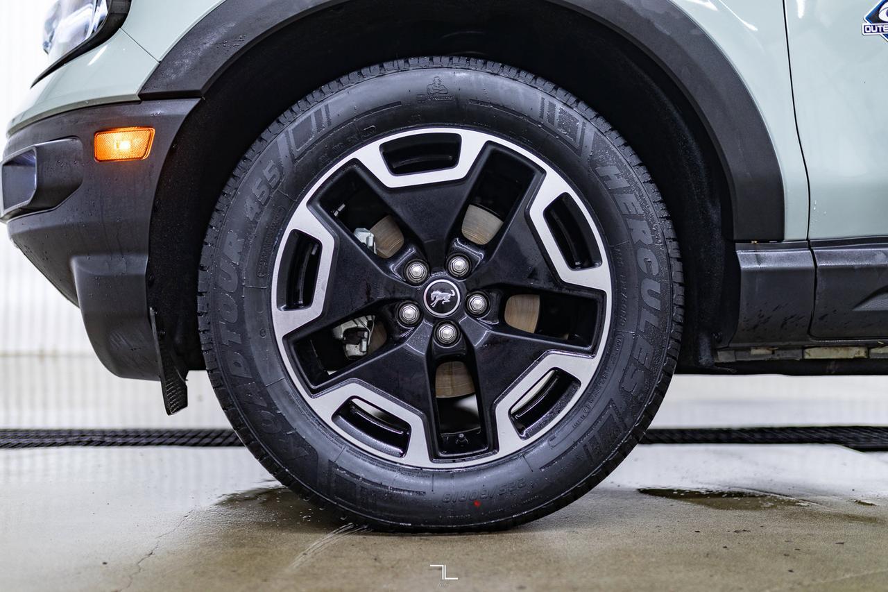 2021 Ford Bronco Sport 4x4 Outer Banks Leather BCam Red Deer AB