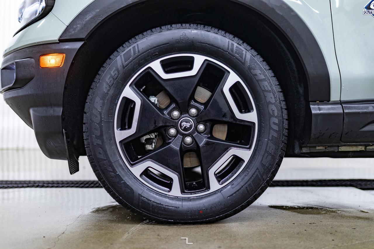 2021 Ford Bronco Sport 4x4 Outer Banks Leather BCam Red Deer AB