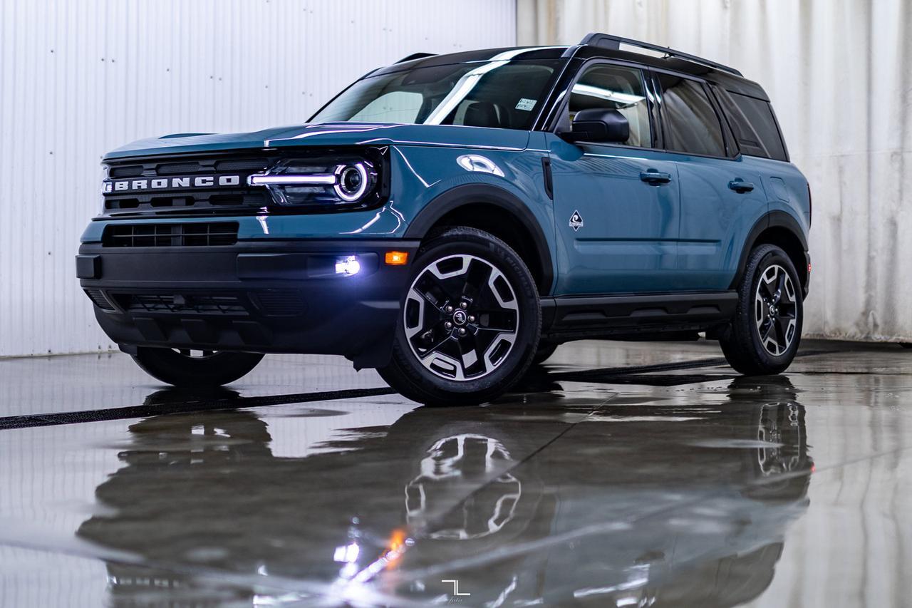 2021 Ford Bronco Sport 4x4 Outer Banks Leather BCam Red Deer AB