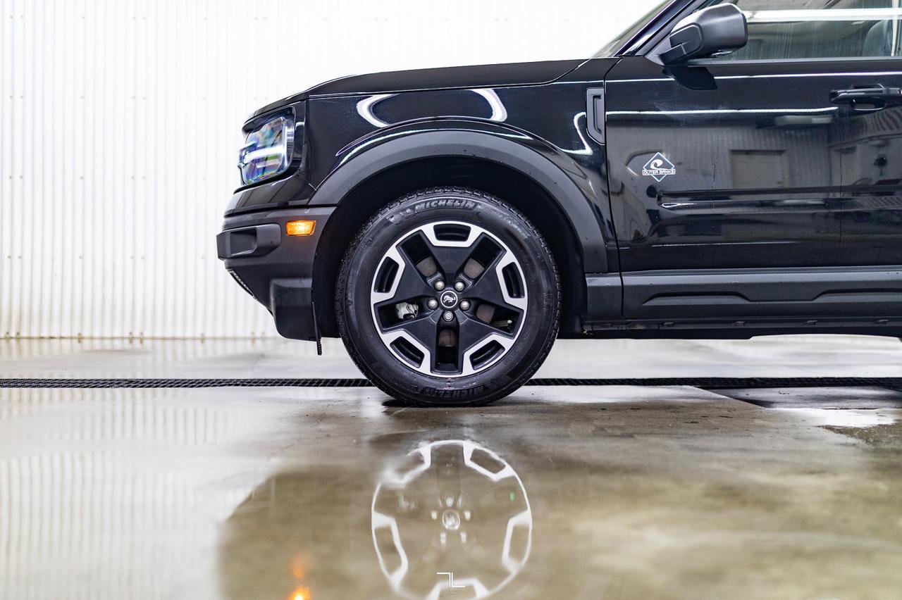 2021 Ford Bronco Sport 4x4 Outer Banks Leather Roof Nav Red Deer AB